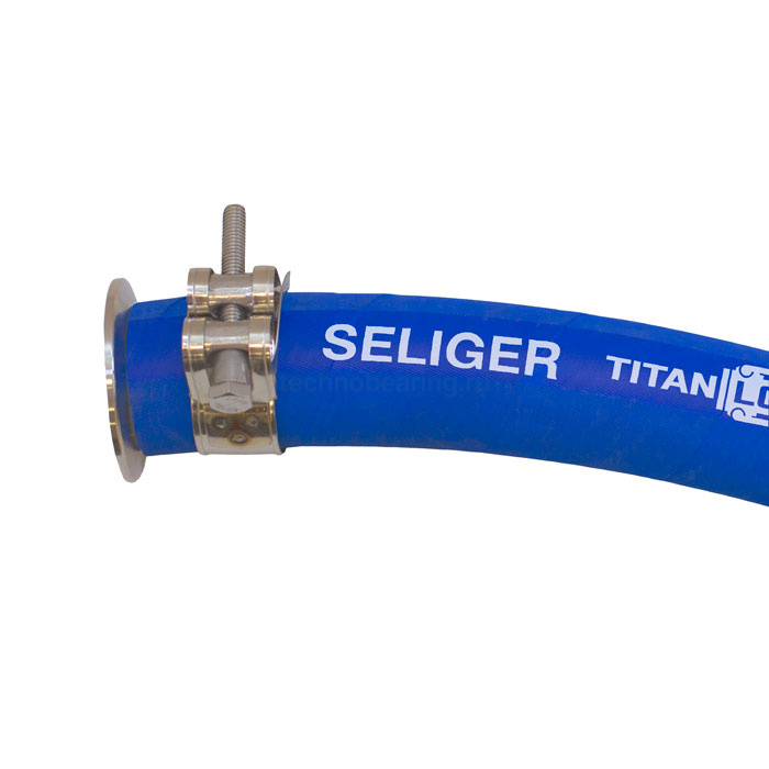 Пищевой напорный рукав «SELIGER», вн. диам. 38мм, -40C, 10bar, EPDM, TL038SL TITAN LOCK — детальное фото 2