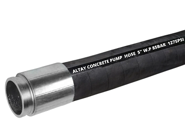 4in, Рукав для бетона «ALTAY», DN100, 2 фланца SK (4,5"), длина 4 м, 85bar, TL100AT-4000-2F TITAN LO