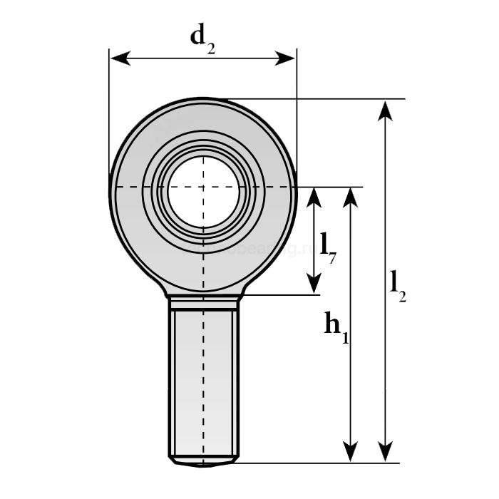 Шарнирный наконечник SAL15 C TECHNIX