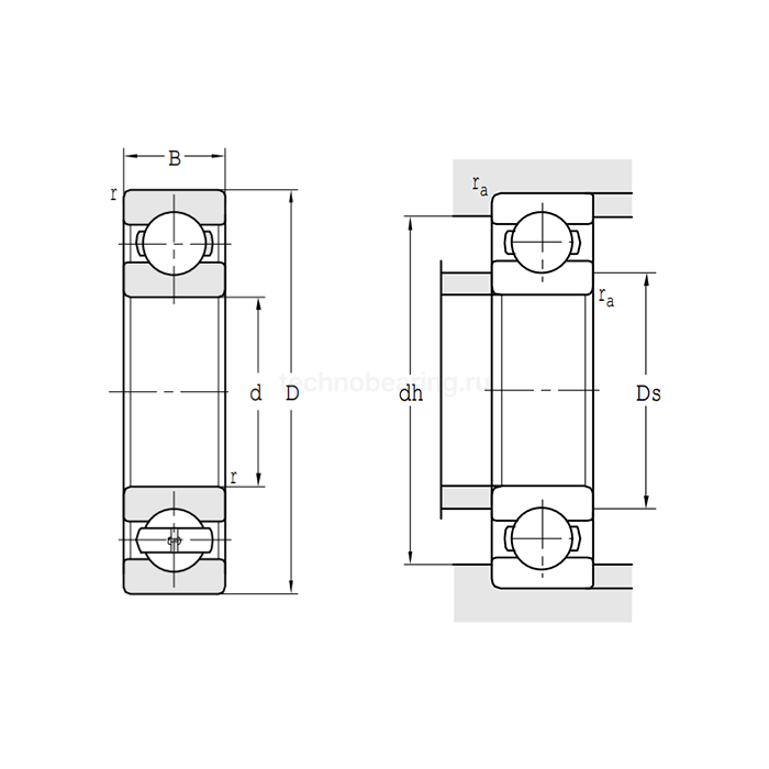 Подшипник 6009 ZWZ