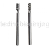 Вольфрам – ванадиевые фрезы, 2  поз., цилиндр, 3 мм 28722 Proxxon