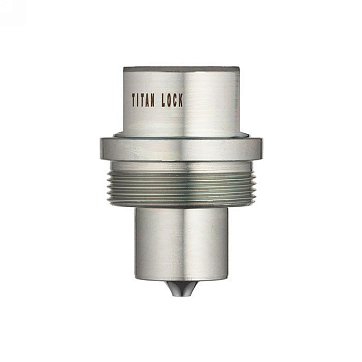 1/2in, БРС серия L (TGW) резьбовая, ниппель, оцинк. сталь TL4LM TITAN LOCK