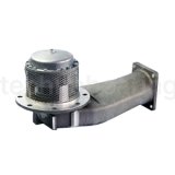 Пневматический донный клапан, низкопрофильный, алюминий, 4in, TL400PBV-L TITAN LOCK