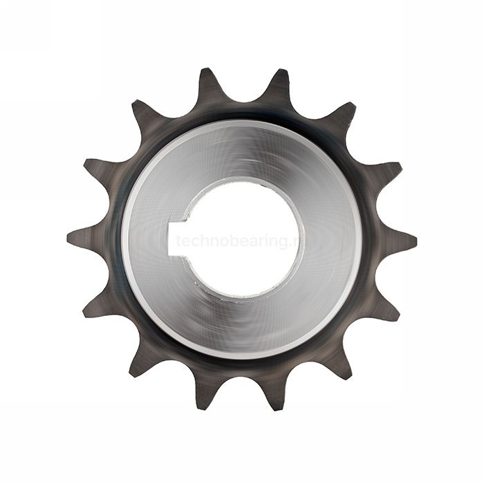 Звездочка с готовым отверстием d=25 со ступицей для цепи: 08B-1, 1/2" x 5/16", Z=21 09SB521 ISKRA