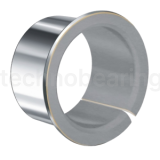 Втулка скольжения с фланцем KF06080SF1SN (PCMF060808E) ISB