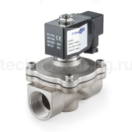 Соленоидный клапан нормально-закрытый, прямого действия, 220В, PN10, Нерж.304/FKM, DN32, TLSC32/10FK1S TITAN LOCK