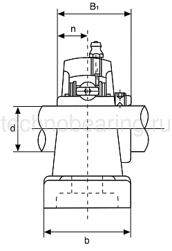 Подшипниковый узел UCP312 (SY60TF) ISB