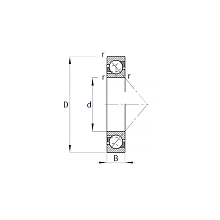 Подшипник 7205-B-TVP-P5-UL FAG