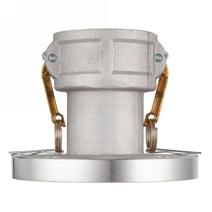 Камлок алюминиевый тип FC, розетка с фланцем 4", TL400FCAL TITAN LOCK