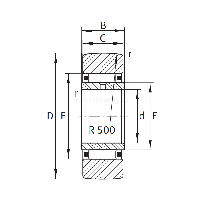 Подшипник STO8-X-TV INA