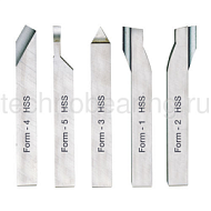 Набор резцов (8 x 8 x 80 мм), 5 шт. 24530 Proxxon