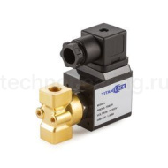 Соленоидный клапан нормально-закрытый, пилотный, 220В, PN75, Латунь/PTFE, DN25, TLSCP25/75PT1B-J TITAN LOCK