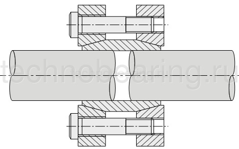 Зажимная втулка KLMM040 (PHF FX130-40x75) Sati