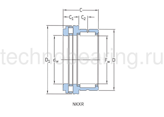 Подшипник NKXR30 NBS