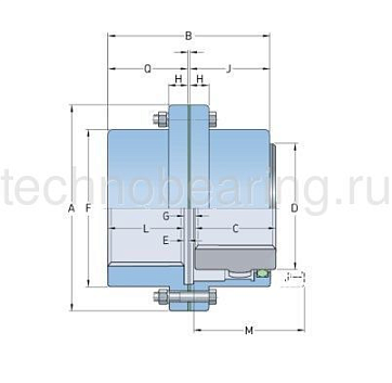 Набор для сборки PHE 20GCKIT SKF