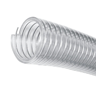 Пищевой нап.-всас. ПВХ рукав, армированный стальной спиралью "LADOGA", внутр.диам.10 мм TL010LG TITAN LOCK