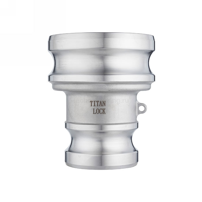 Камлок типа AA (переходник ниппель 3" х ниппель 2"), нерж. 316, TL3020AASS TITAN LOCK — детальное фото 0