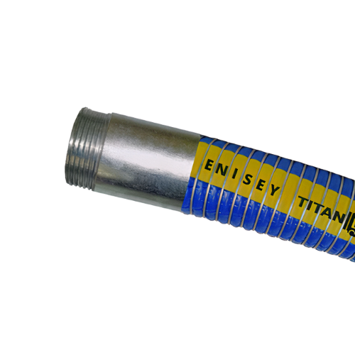Композитный МБС рукав ENISEY GGE, вн.диам. 50 мм, длина 5 м, на концах штуцер нар.р, алюминий TL050EN-5000AL TITAN LOCK