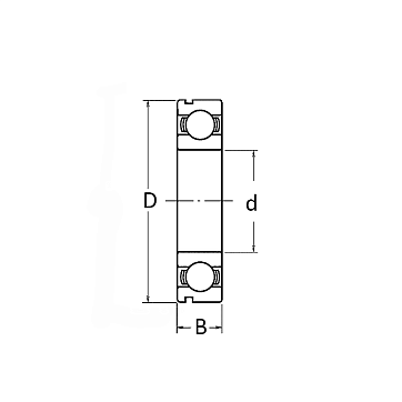 Подшипник 6308 N SKF