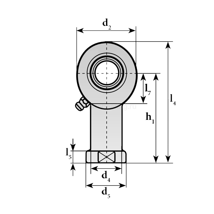 Шарнирный наконечник SI6E TECHNIX