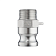 Камлок нержавеющий тип F ниппель, наруж. резьба BSP 2 1/2", AISI316, TL250FSS316 TITAN LOCK