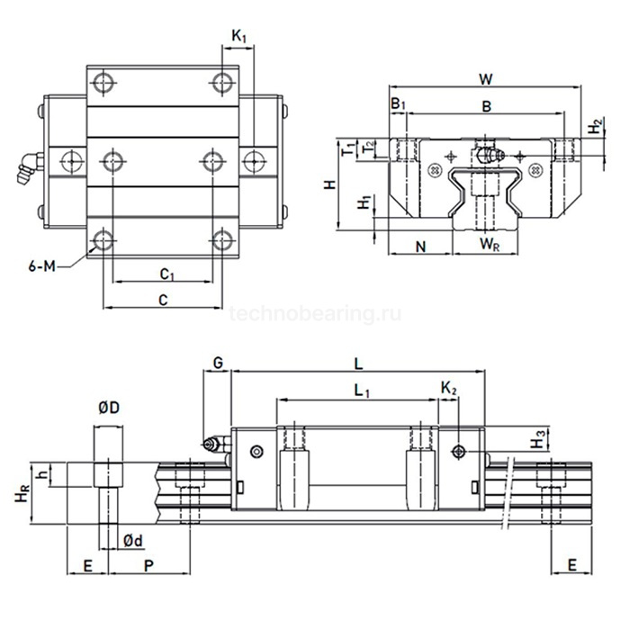 Каретка RGW25CCZAH ISKRA