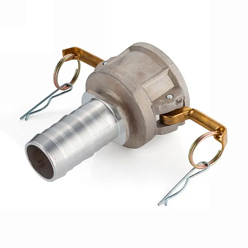 Камлок алюминиевый тип C, 4", розетка с хвостовиком под рукав 3", TL4030CAL TITAN LOCK
