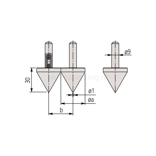 Сменные губки для штангенциркуля 07CZA057 MITUTOYO