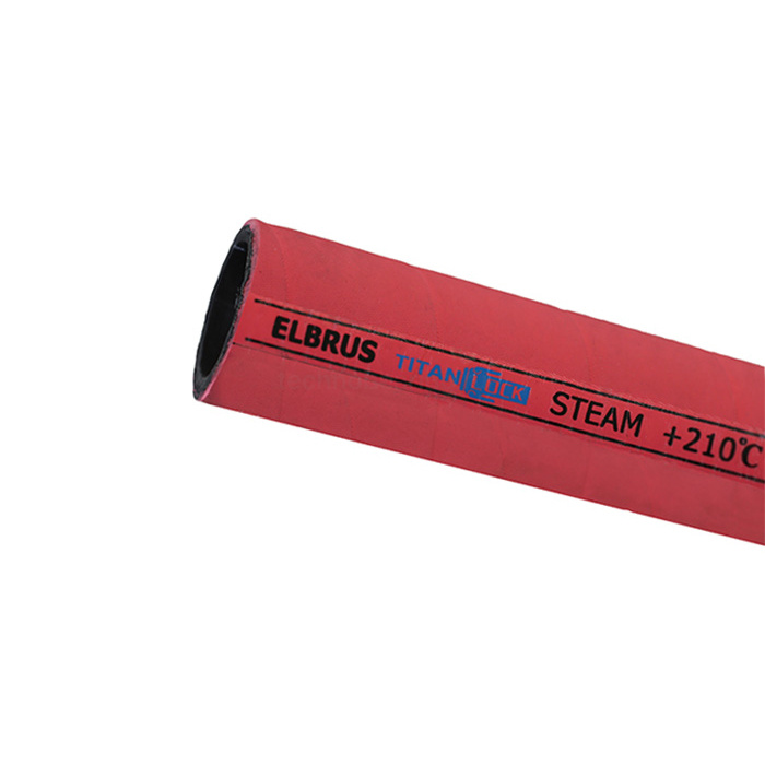 Рукав для пара «ELBRUS», внутр. диам. 32мм, 18bar, + 210 град, 1,25in, TL032EL TITAN LOCK