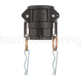 Камлок полипропиленовый тип D розетка, внутр. резьба BSP 1/2", TL50DPP TITAN LOCK