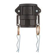 Камлок полипропиленовый тип D розетка, внутр. резьба BSP 1 1/2", TL150DPP TITAN LOCK