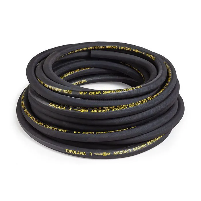 Рукав для авиационного топлива и заправки самолетов TUPOLAVIA, напорный, внутр. диам. 25мм, -30C, 20 Бар, TL025TUP TITAN LOCK