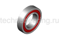 Высокотемпературный подшипник 6200 BHTS 2RS C4 VT 220° BA 55 BECO