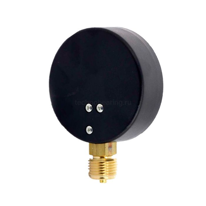 Манометр стандартный пластиковый, 16/0,2 Бар, корп.100мм, креп.снизу 1/2, TLPPG100D1/2 TITAN LOCK