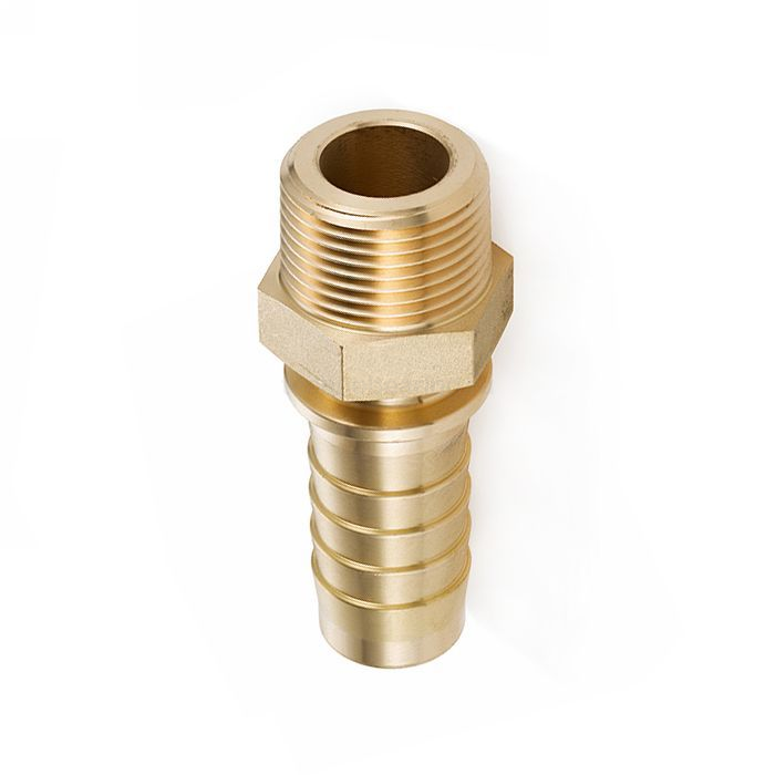 Штуцер для пара DIN 2826, с концом под рукав, латунь, нар.резьба, 2" TLSTDIN-M2 TITAN LOCK