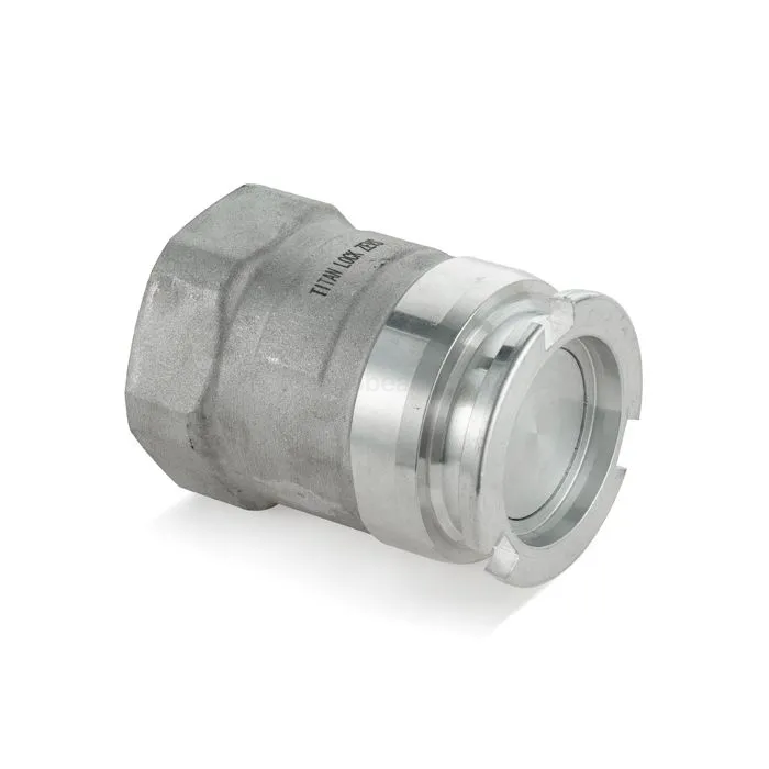 Соединение ZEVS ("сухой" разъем) ниппель, 2in, BSP, материал нерж.сталь. TLDDA200-SS TITAN LOCK