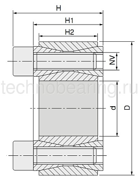 Зажимная втулка KLGG140 (PHF FX10-140x190) Sati