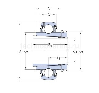 Подшипник YSA211-2FK SKF