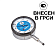 Индикатор часового типа без проушины 0-10мм/0,01мм, 5111-1110 Dasqua