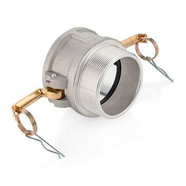 Камлок алюминиевый тип B серия "EcoLine" розетка, наруж. резьба BSP 5", TL500BAL-EL TITAN LOCK