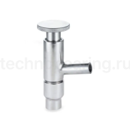 Кран для отбора проб (пробоотборник) нерж. 304, DN15 TLHSAM15S TITAN LOCK