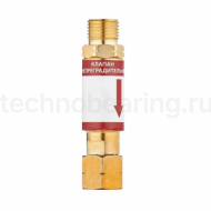 Клапан огнепреградительный для горючего газа, вход резака/горелки, TLFA10-FUEL TITAN LOCK