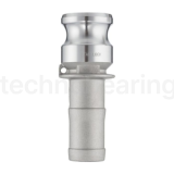 Камлок алюминиевый тип E серия "EcoLine", ниппель с хвостовиком 3/4", TL75EAL-EL TITAN LOCK