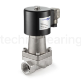 Соленоидный клапан нормально-открытый, пилотный, 220В, PN16, Нерж.304/PTFE, DN15, TLSOP15/16PT1S TITAN LOCK