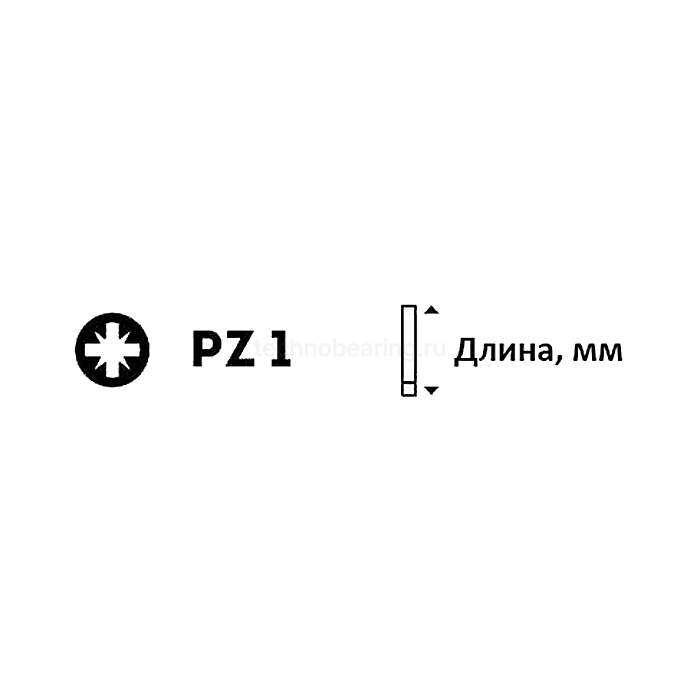 БИТЫ (шт) 855/1 Z PZ 1/50 MM WERA