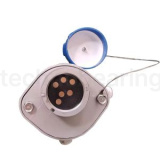 Розетка оптическая, 6-ти контактная и 4 J-слот (ТР ТС 012/2011) FT307RU DIXON