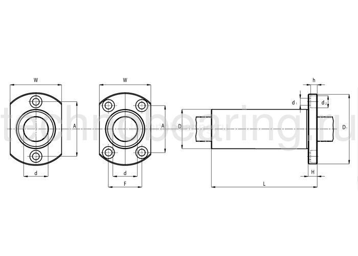 Подшипник KBHL16PP NBS