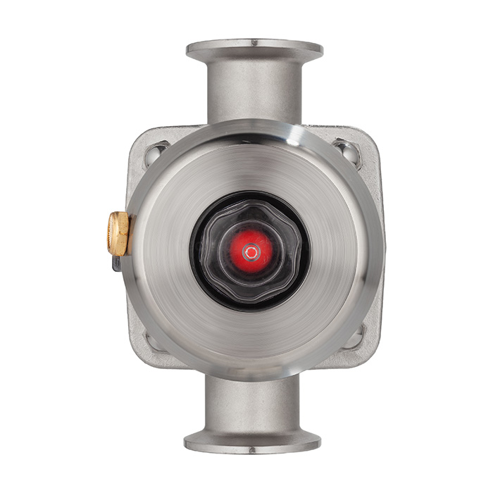 Мембранный клапан нерж.316 типа clamp, с пневмоприводом (нерж.), DN32 DIN TL32DVCL-PS TITAN LOCK