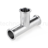 Тройник Clamp DN 80, нерж. сталь 316, TLTE80CLSS TITAN LOCK