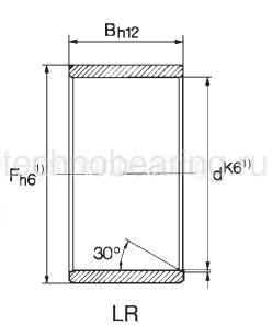 Кольцо LR505520,5 NBS